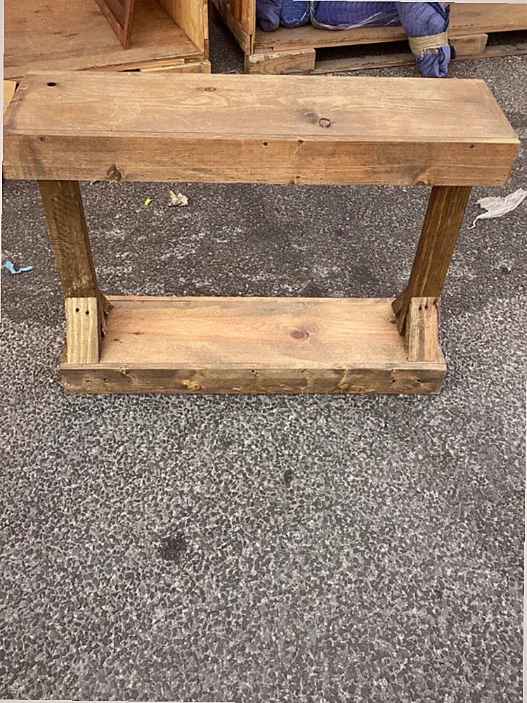 37.5” L Console Table, Farmhouse Sofa Table, Basic Rustic Beautiful