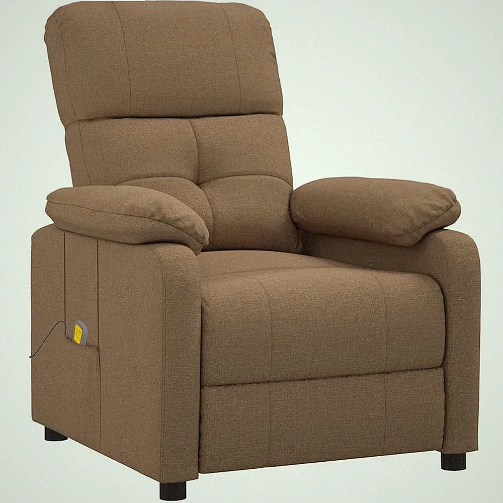 Modern Massage Chair with Reclining Functionality vidaXL